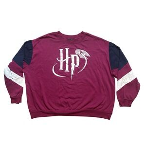 Harry Potter Wizarding World HP Golden Snitch Pullover Sweatshirt‎ Juniors XXL